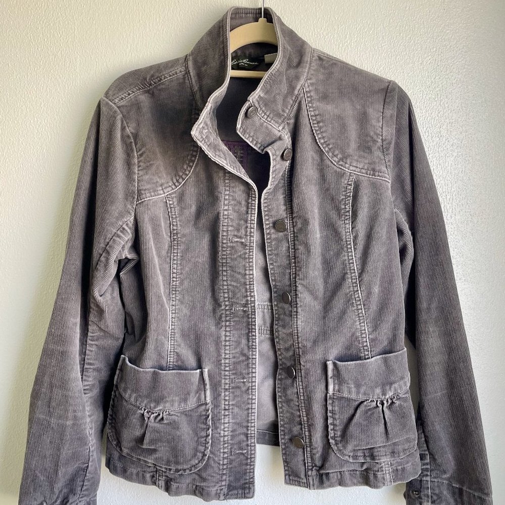 Eddie Bauer Fine Waled Corduroy Jacket, Size M